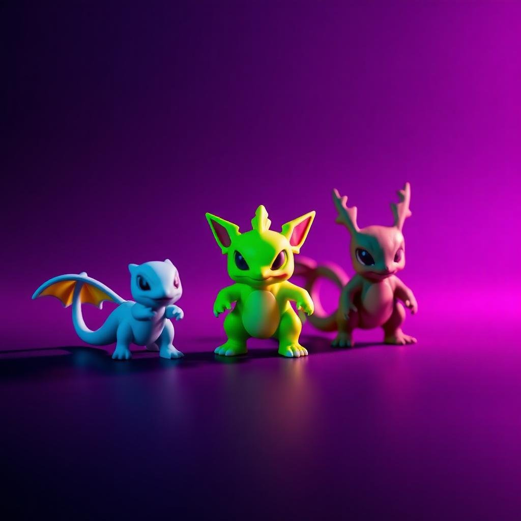 Coleção Pokémon 3D